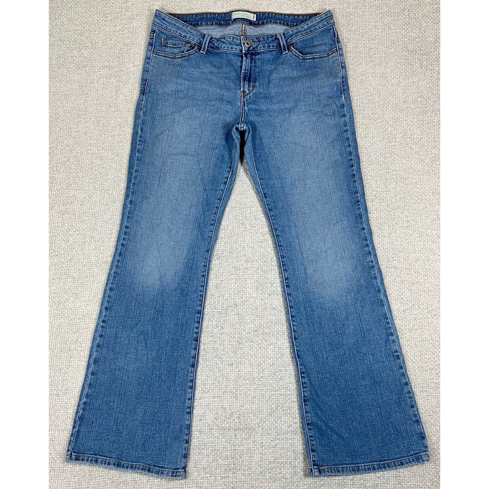 Levi's 545 Jeans Low Bootcut Women’s 14 Blue Denim Cowgirl Western Medium Wash
